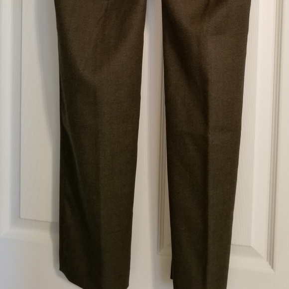 LOFT brown trouser dress pant, size 00 - Picture 4 of 5
